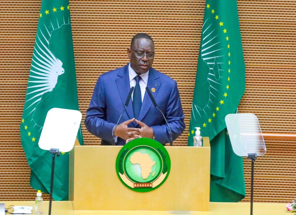 Macky Sall à l'UA
