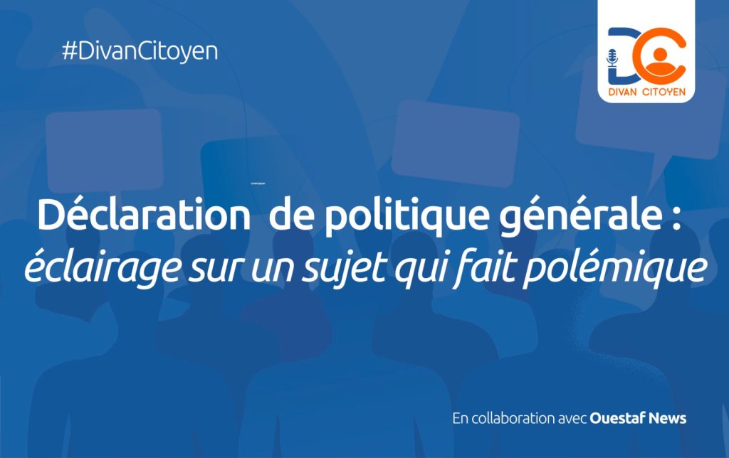 Déclaration de politique générale