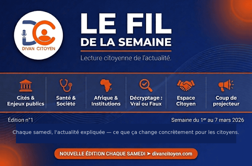  [345]. Le Fil de la semaine – Edition n°12 – Semaine du 10 au 16 mai 2026